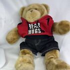BUILD A BEAR BROWN TEDDY BEAR Plush 20" with Hugs Hoodie Outfit
