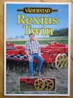 VÄDERSTAD Rexius Twin Ring Rollers Rolls brochure/leaflet