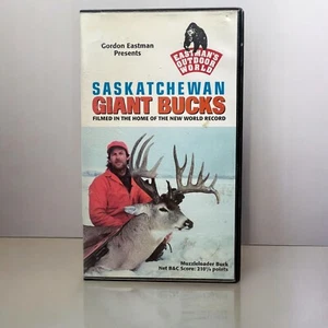 Gordon Eastman Presents Saskatchewan Giant Bucks VHS Deer Hunting Canada - Picture 1 of 7