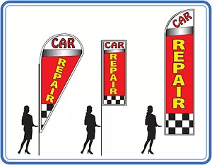 Autoreparatur Fahne ideal für Werbung für Ihre Garage Autos Reparatur Fahnen & Banner - Bild 1 von 12