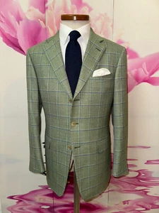 stunning Ermenegildo Zegna Trofeo summer wool jacket EU 50 US 40 drop 7 R - Picture 1 of 8