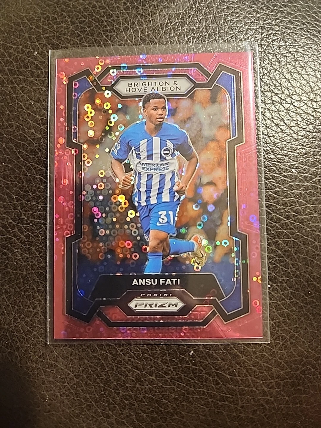 2023-24 Prizm EPL Ansu Fati Pink Disco #091/149!!!