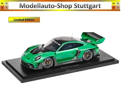 Porsche 911 GTR 3 Racing – Vipergrün - Edizione Limitata 500 Pezzo - Spark 1:18 - Immagine 1 di 3