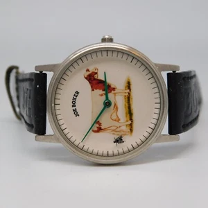 JOE BOXER Quarz Analog Herrenuhr neue Batterie braucht ein neues Band - Bild 1 von 9