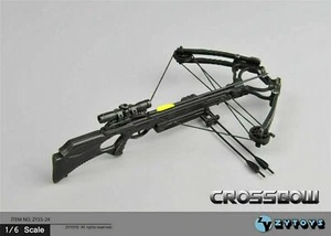 ZYToys ZY15-24 Compound CrossBow w/Arrows 1/6 accessory Gift - Picture 1 of 11