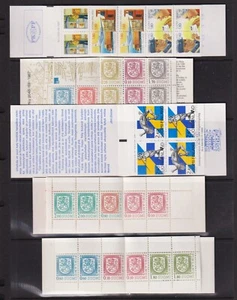 Finland - 5 complete booklets, cat. $ 41.00 - Picture 1 of 1