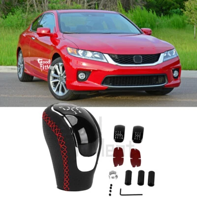 For Honda Accord 1998-2019 5/6 Speed Manual Gear Stick Shift Knob Shifter Lever - Image 1 of 4