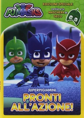 PJ Masks - Pronti All'azione!(Geco ed.) (DVD) Nicolas Aqui Jaden Betts - Image 1 of 2