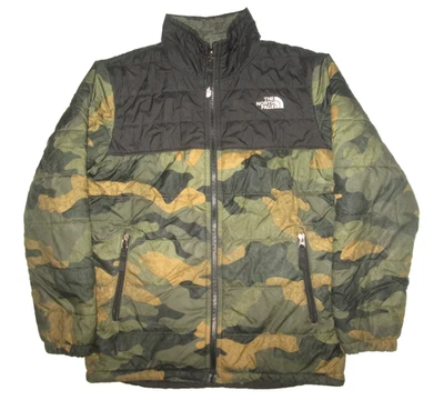 The North Face Reversible Mount Chimborazo Camo Jacket Boy's M - Image 1 of 4