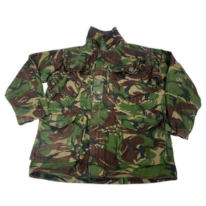 VTG NATO Military Surplus Army Field Jacket L DPM Woodland Camo Camouflage Coat - Picture 1 of 11