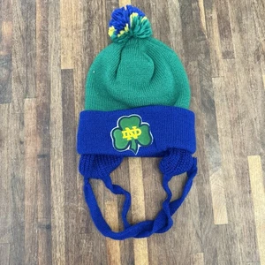 Notre Dame Fighting Irish YOUTH Logo 7 Vintage Winter Beanie Mütze Mütze - Bild 1 von 4