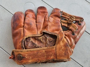 Vintage Spalding 150 Model Monte Pearson Baseball Glove Mitt. Late 1930's - Picture 1 of 14