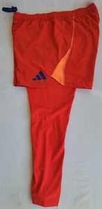 Portiere calcio donna taglia XL rosso Adidas Tiro 24 Pro slim fit aderente - Foto 1 di 4