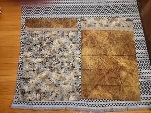 Set of 2 Handcrafted Standard Abstract Design Pillowcases  - Picture 1 of 5