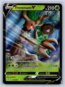 Trevenant V 013/203 Holo SWSH07: Evolving Skies NM Pokemon TCG Card - Picture 1 of 2