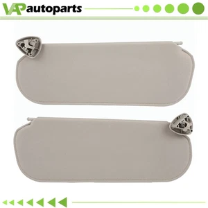 Passenger Driver Sun Visor Fit For 2003-2015 Chevrolet & GMC - Picture 1 of 23