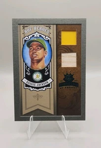 Reggie Jackson 2005 Donruss Diamond Kings HOF Heroes /10 Jersey Bat #HH-24 - Bild 1 von 4