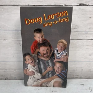 New Sealed Doug Larson Sing-a-Long Sing Along VHS Religious Rare Christian Rare - Imagen 1 de 5