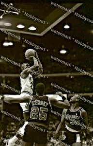 Michael Jordan Clyde Drexler NBA Basketball 1987-88 Original 35mm Negativ - Bild 1 von 2