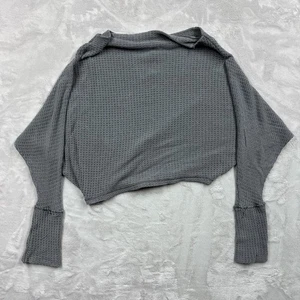 Urban Outfitters Slouchy Cropped Knit Sweater Top Women’s M No Tag - Picture 1 of 9