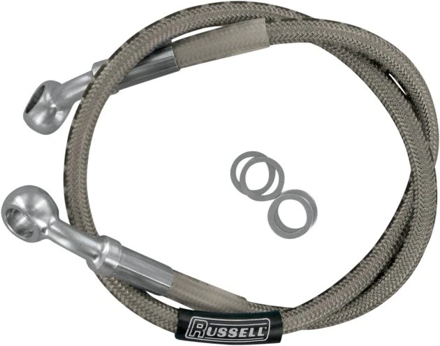 Kit de línea de freno delantero Russell CycleFlex #R09795S para Yamaha V-Star 650 1998-2002 Foto 1 de 1