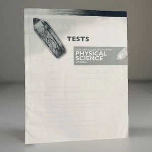 Exploring Creation with Physical Science 3rd Edition Tests Booklet - Imagen 1 de 1