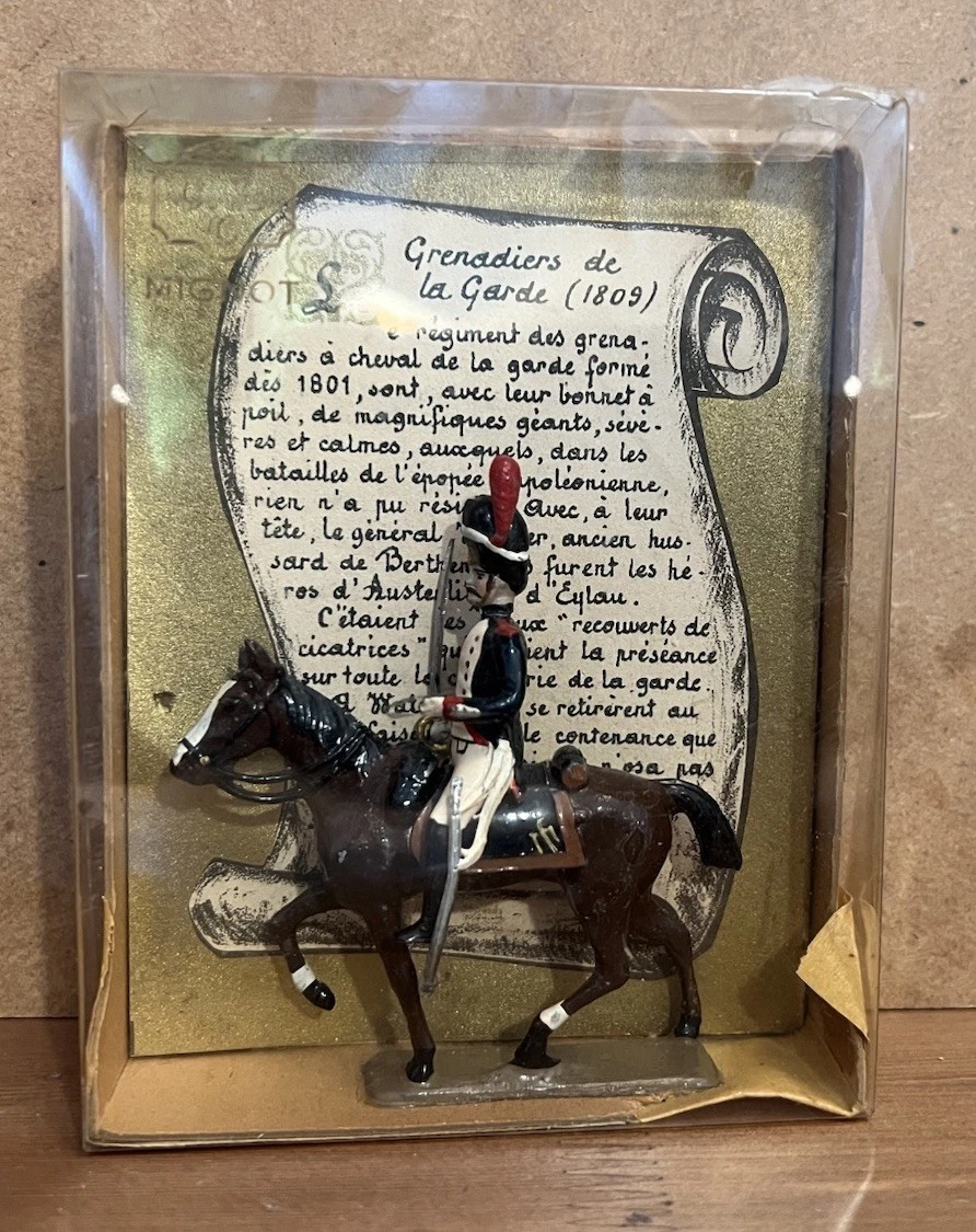 Soldats de plomb CBG MIGNOT - Premier empire - Cavalier 22 - Gendarme d