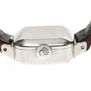Rolex 2651 Precision K18WG Cal.1400 Hand-wound Ladies WhiteGold Wrist watch Logo - Picture 1 of 8