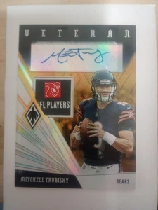 2019 Panini phoenix MITCHELL TRUBISKY Veteran Autograph/Tag Card  1/1 - Picture 1 of 22