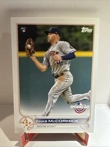 Tarjeta de novato Chas McCormick 2022 Topps primera primera edición #135 New York Yankees radiocontrol - Imagen 1 de 2