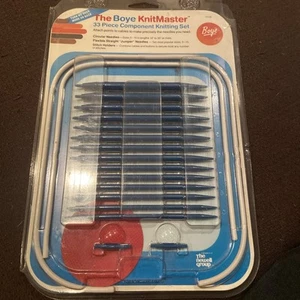 The Boye KnitMaster 7110 - 33 Piece Component Knitting Set Newell Group - Picture 1 of 3