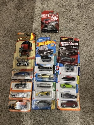 Hot Wheels Matchbox Lot Fast Furious Indiana Jones Batman Minecraft - Image 1 of 4