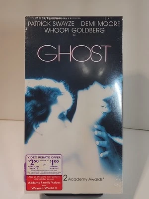 1990 Ghost VHS Video Tape New Originial Factory Sealed McDonald's Watermark - Image 1 of 4