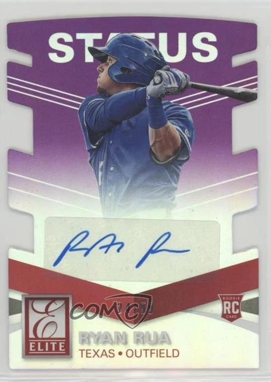 2015 Panini Elite Signatures Status Purple Die-Cut /99 Ryan Rua Rookie Auto RC - Image 1 of 2