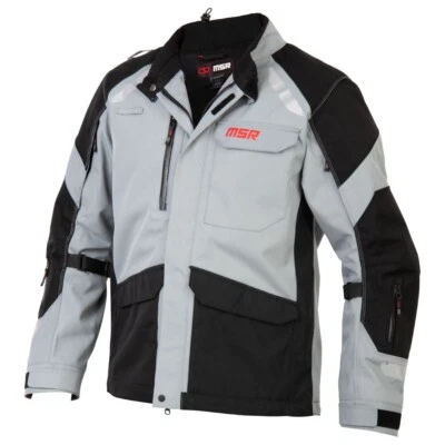 MSR Voyager Adventure Motorcycle Jacket X-Large Grey - Imagem 1 de 4