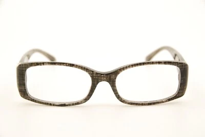 Raro Auténtico Chanel 3179-H c.1208 Perla 51mm Gris Tweed Marcos Gafas Italia Foto 1 de 4