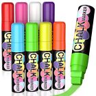 Jumbo Chalk Window Markers for Cars Glass Washable 1 Count (Pack of 8) 8 colors