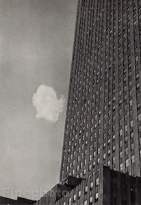 1937/72 Vintage ANDRE KERTESZ New York City LOST CLOUD Architecture Photo Art - Picture 1 of 1