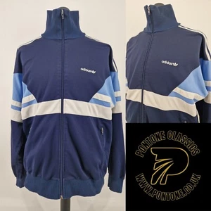 1989 Portugal Vorlage Adidas Vintage Trainingsanzug Top Groß Westdeutsch  - Bild 1 von 7
