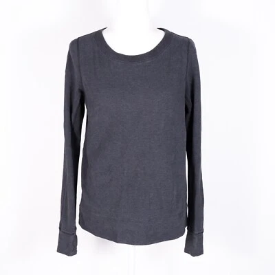 lululemon 卫衣倒钉背勺下摆拇指孔灰色 M — 第 1/4 张图片