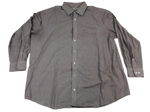 Croft & Barrow Men's Long Sleeve Button Up Easy Care Shirt - 18.5 x 34/35B - Picture 1 of 7