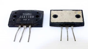 Transistores de potencia PNP de silicona NOS 2SA1169 POR Best SANKEN *4 piezas - Imagen 1 de 1