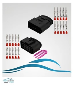 Juego de reparación de hembra + enchufe de 10 pines 1J0973735 1J0973835 para VW AUDI JPT Crimp - Imagen 1 de 1