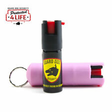 Guard Dog Pepper Spray Security 1/2 Ounce 18% OC Hard Case Keychain (Pink)