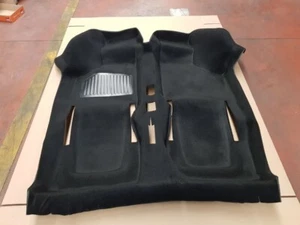 FIAT 500 F/L/R - INNENBODENTEPPICH VORGEFORMTER TEPPICH SCHWARZ 1 FUSSMATTE - Bild 1 von 1
