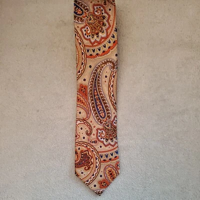 Gravata Crofts And Barrow - Laranja - Imagem 1 de 3