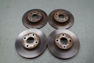94-97 MAZDA MX-5 MIATA OEM JUEGO DE ROTOR DE FRENO DE DISCO DELANTERO Y TRASERO PAR Foto 1 de 4
