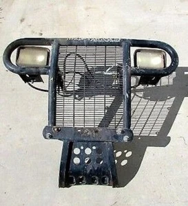 1996 POLARIS FRONT BUMPER WITH HEADLIGHTS - Picture 1 of 4