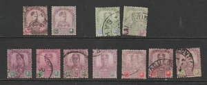 Malaya Johore Used Selection 1891-1940 - Picture 1 of 2