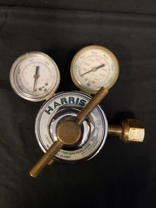 HARRIS 25-100C COMPRESSED GAS REGULATOR (22910-7) - Picture 1 of 10